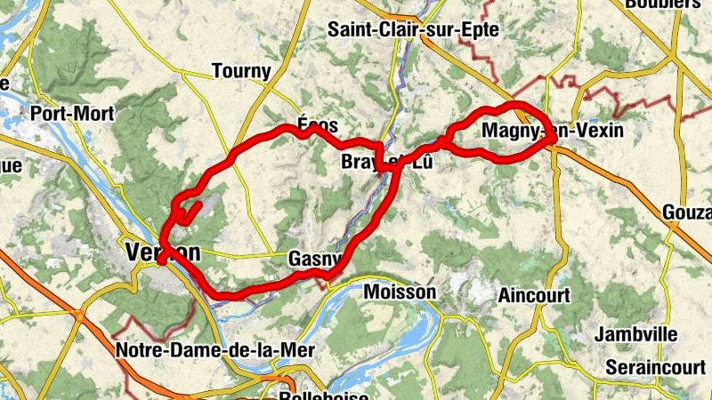 Vernon - Église Saint-Gervais-et-Saint-Protais - Église Notre-Dame - Église Saint-Denis