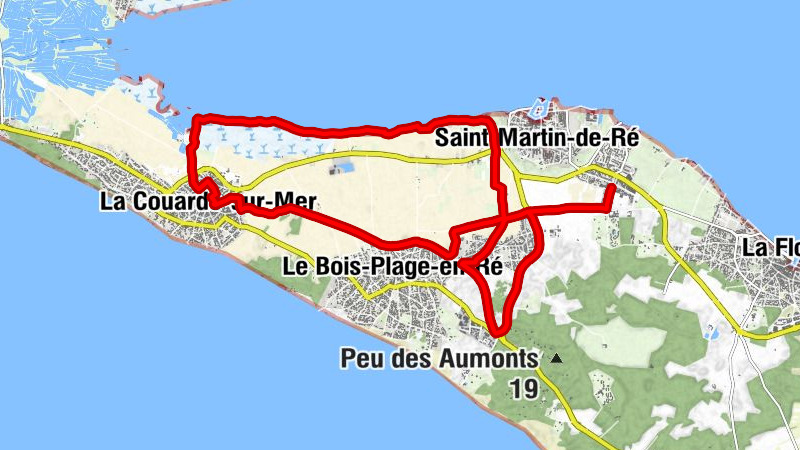 Le Bois-Plage-en-Ré - La Couarde-sur-Mer - Saint-Martin-de-Ré