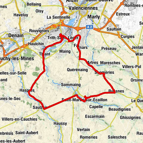 Bermerain - Église Saint-Martin - Église Saint-Côme et Saint-Damien