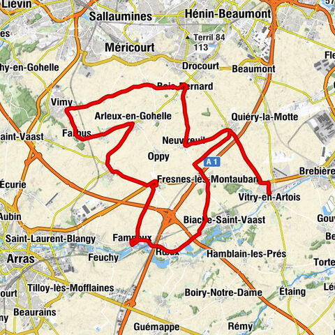 Vitry-en-Artois - Église Saint-Jean-Baptiste - Église Saint-Vaast - Église Notre-Dame