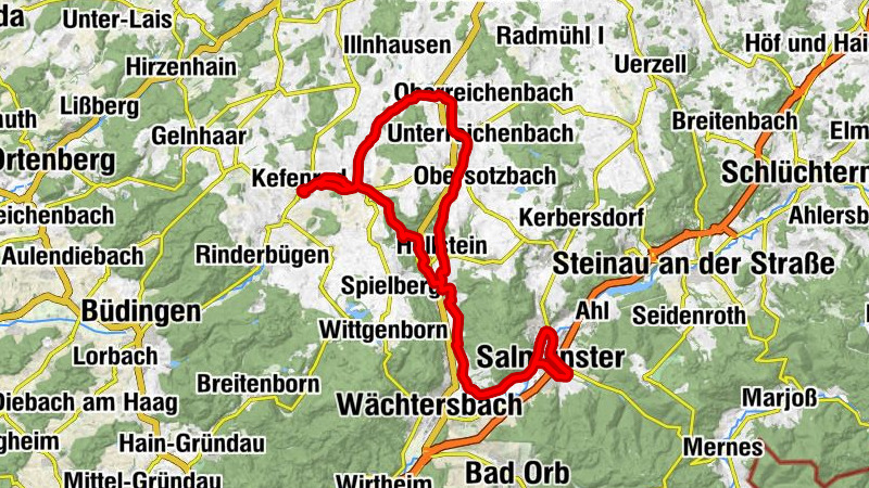 Kefenrod - Neuapostolische Kirche - Bad Soden - ev. Versöhnungskirche Salmünster