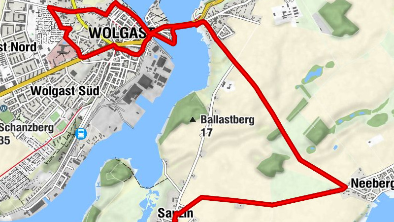 Sauziner Dorfkrug - Evangelische Gemeinschaft Wolgast - Gertrudenkapelle - Wolgast