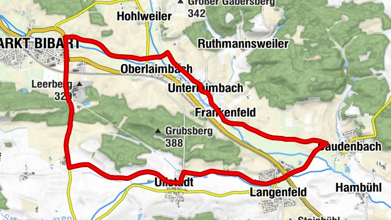 Langenfeld - St.Johannis - Ullstadt - Hürfeld