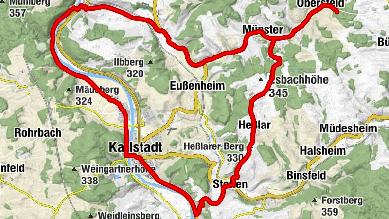 St. Peter und Paul - Gasthaus zur Krone - St. Hubertus - Heßlarer Berg