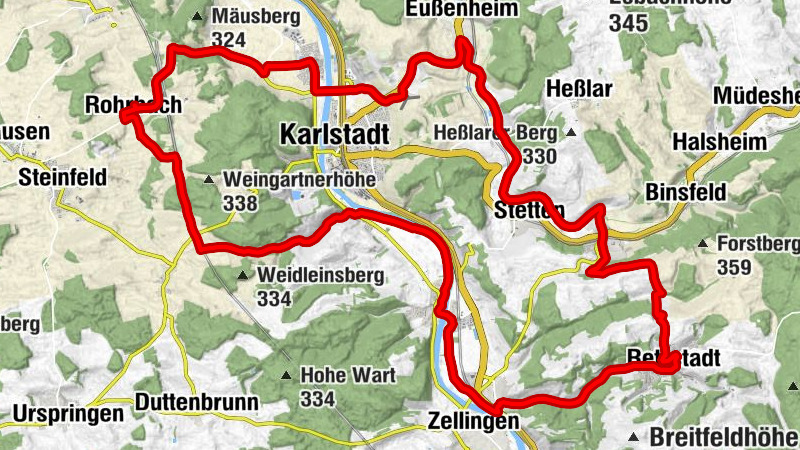 Am Dorfweiher - Winzerstube Hilpert - Kreuzkapelle - St. Georg