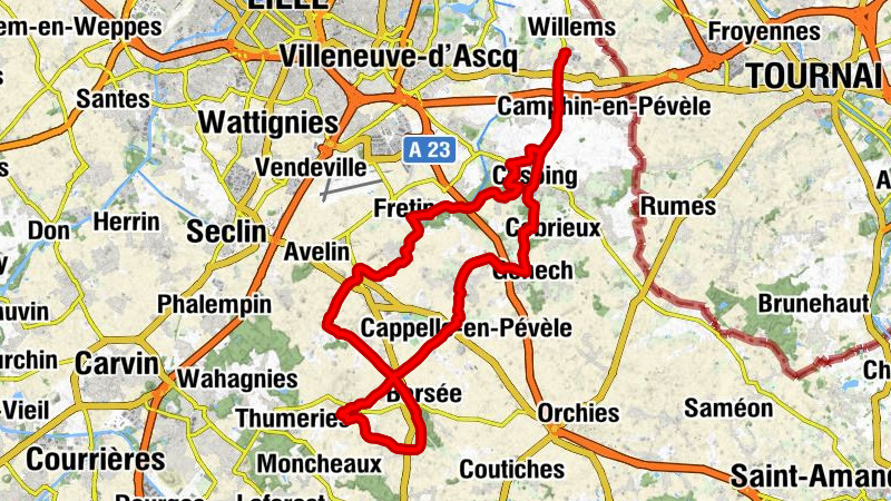 Baisieux - Chapelle-aux-Arbres - Église Saint-Martin - Église Saint-Jean-Baptiste