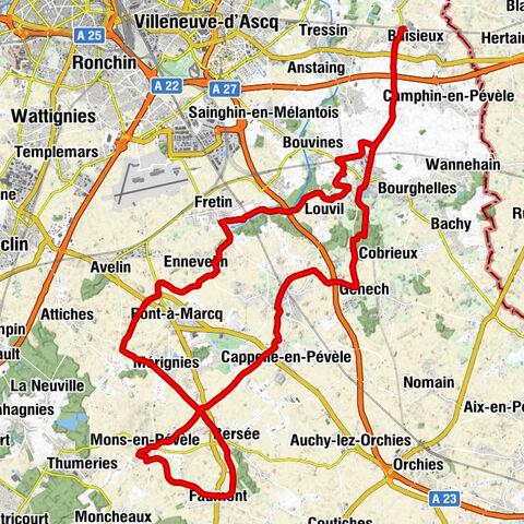 Baisieux - Chapelle-aux-Arbres - Église Saint-Martin - Église Saint-Jean-Baptiste