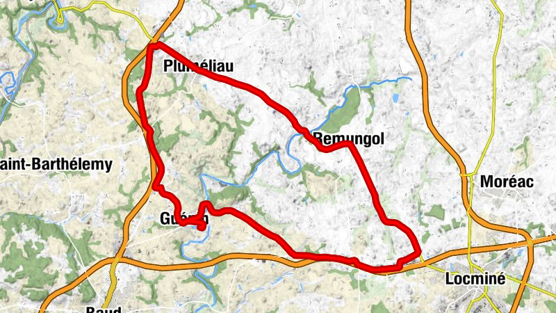 Escalade - Église Saint-Guénin - Restaurant Le Dauphin - Église Saint-Méliau