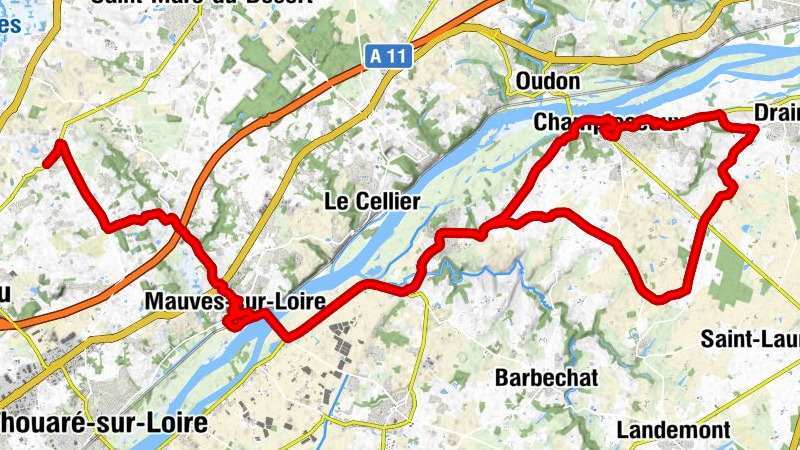 La Renaudinière - Église Saint-Denis - Chapelle Saint-Simon - Église Sainte-Madeleine