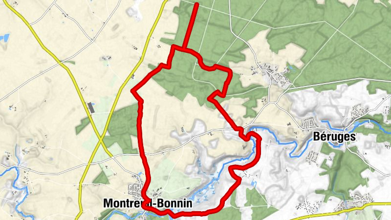 Montreuil-Bonnin - Vauvinard - Béruges