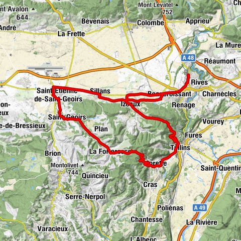 Rives - Beaucroissant - Les Granges - Église Saint-Pierre-ès-Liens
