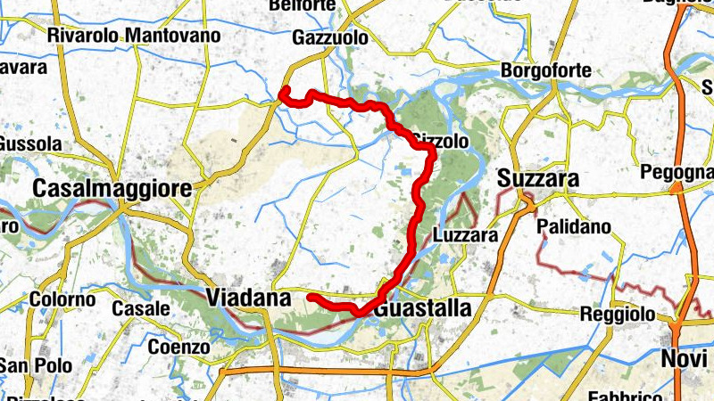 Commessaggio - Bocca Chiavica - Bocca Bassa - Sabbioni