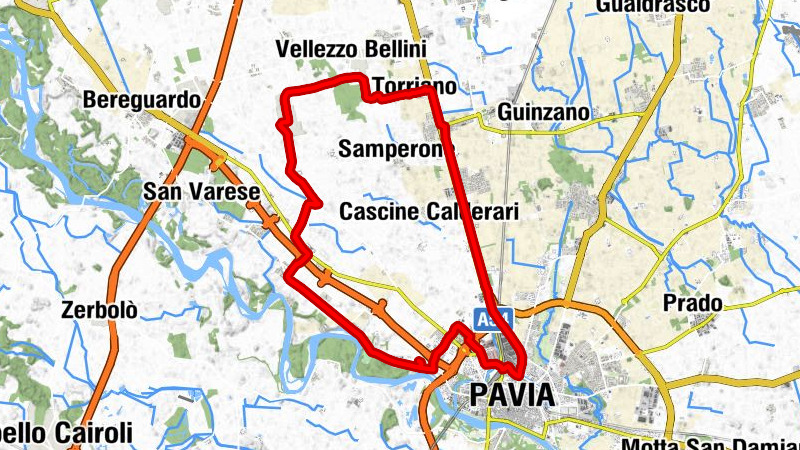 Pavia - Chiesa parrocchiale di Santa Maria della Neve - Chiesa parrocchiale di Sant'Agata Vergine e Martire - San Lanfranco