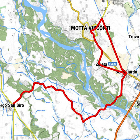 Motta Visconti - Chiesa parrocchiale della Beata Vergine del Monte Carmelo e San Giuseppe - Chiesa di San Zeno e nome di Maria - Chiesa parrocchiale di Sant'Antonio Abate