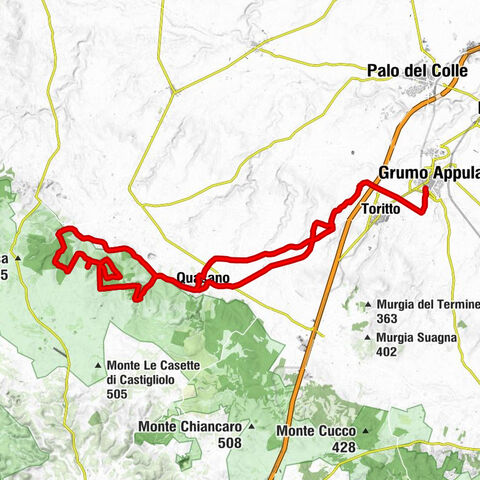 Grumo Appula - Murgia del Ceraso - Braceria Caputi - Zona Viva