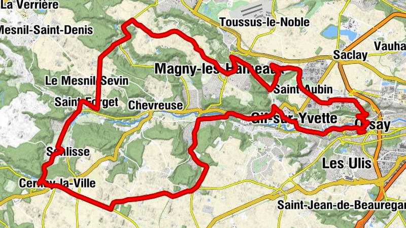 Orsay-Ville - Église Saint-Pierre - Église Saint-Brice - Église Sainte-Marie-Madeleine