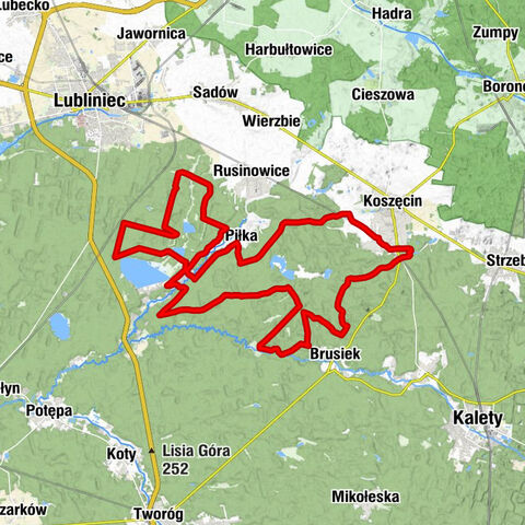 Koszęcin - Potępowe - Piłka - Trójca