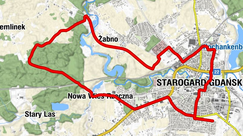 Starogard Gdański - Osiedle Konstytucji 3 Maja - Nowa Wieś Rzeczna