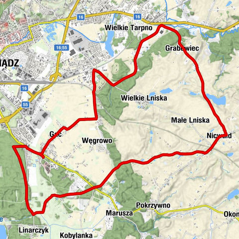 Sarniak - Grudziądz - Kaplica pw. Świętych Piotra i Pawła - Gać
