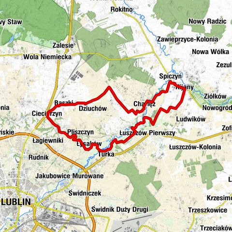 Ciecierzyn - Ludwinów - Baszki - Kościół pw. Najświętszego Serca Jezusowego w Pliszczynie