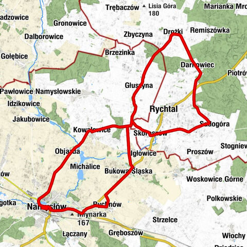 Kościół pw. Świętych Apostołów Piotra i Pawła - Kościół pw. Świętego Jakuba Starszego - Kościół pw. św. Jadwigi Śląskiej w Kamiennej - Namysłów