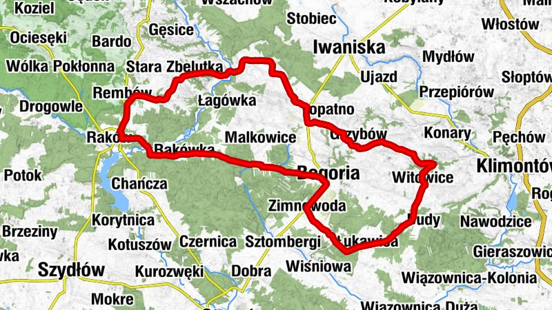 Lipiny - Kościół pw. Świętego Stanisława Biskupa i Męczennika w Szumsku - Kościół pw. Świętego Jerzego - Mocha