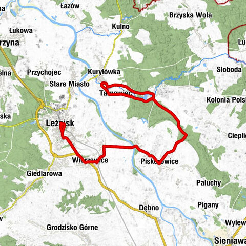 Leżajsk - Kościół pw. Pana Jezusa Miłosiernego - Kościół pw. Świętego Karola Boromeusza - Kościół pw. Świętego Józefa