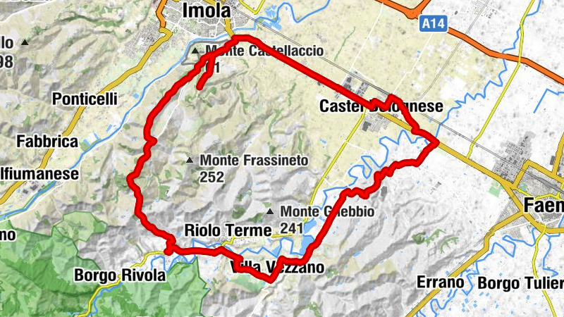Castel Bolognese - Chiesa di San Tommaso Apostolo - Monte del Ballo - Castel Bolognese-Riolo Terme