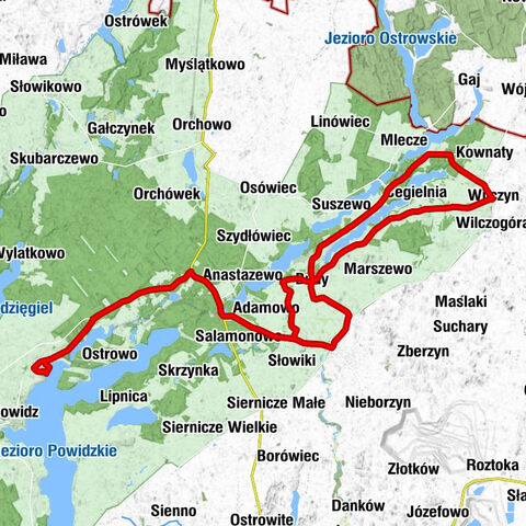 Bogdanka - Hutka - Rusin - Przybrodzin