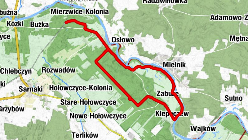 powiat łosicki - Kaplica pw. Świętych Apostołów Piotra i Pawła - Stare Mierzwice - Zabuże-Ogródki
