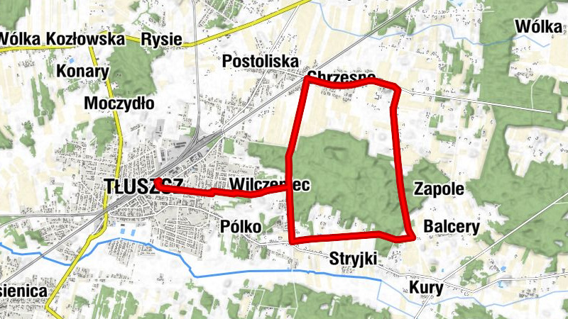 Tłuszcz - Kościół pw. Przemienienia Pańskiego - Wilczeniec - Chrzęsne