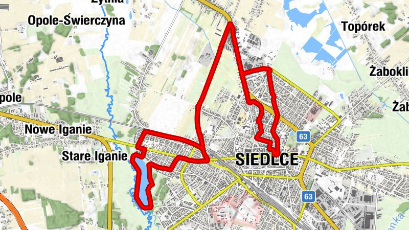 Śródmieście - Siedlce - Kościół pw. Świętego Józefa - Błonie