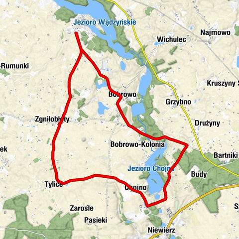 powiat brodnicki - Zgniłobłoty - Tylice - Kościół pw. Świętego Jakuba Apostoła