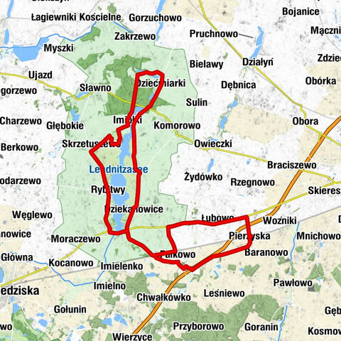 Pierzyska - Karczma Lubczynek - Kościół parafialny pw. św. Katarzyny - Kościół pw. św. Mikołaja