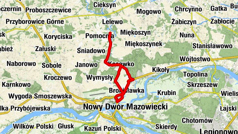 Błędowo - Śniadówko - Nowy Dwór Mazowiecki - Kościół pw. Najświętszej Maryi Panny Królowej Polski