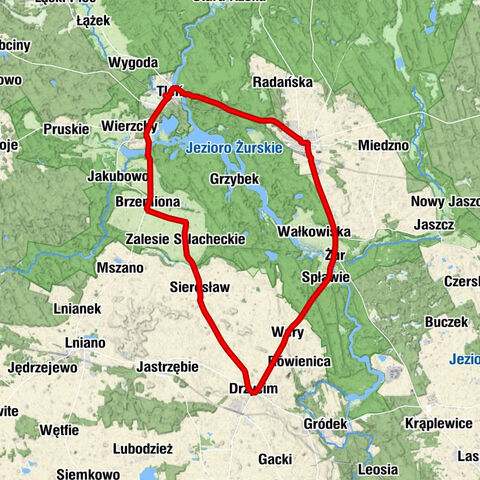Tleń - Kościół pw.Świętej Marii Magdaleny - Kościół pw. Matki Boskiej Pocieszenia - Kościół pw. Podwyższenia Krzyża Świętego