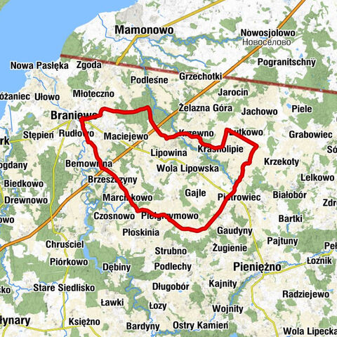 Braniewo - Kaplica pw. Świętego Floriana - Kościół pw. Świętego Marcina - Kościół pw. Świętego Józefa Robotnika