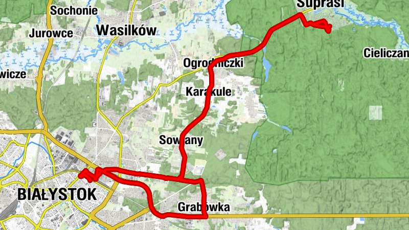 Białystok - Kościół pw. Najświętszego Serca Jezusa - Kościół pw. Świętego Józefa Oblubieńca Najświętszej Maryi Panny - Kościół pw. Krzyża Świętego