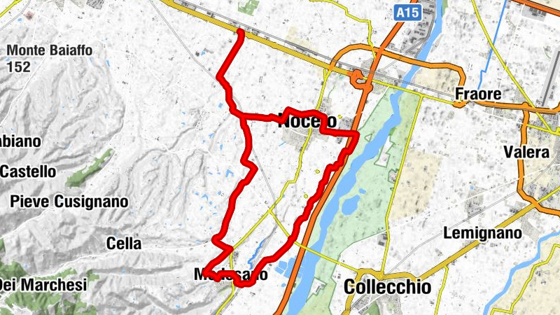 Sanguinaro - Noceto - Ghiaie di mezzo - Case Belicchi