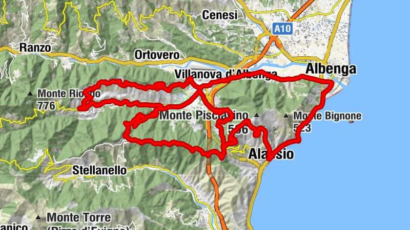 Alassio - Restaurant - Monte Pagliassa - Sella di Caso