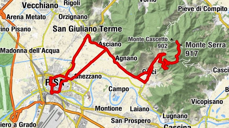 San Martino - Punta San Bernardo - Passo Prato Ceragiola - Sant'Antonio