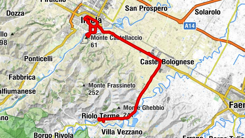 Riolo Terme - Chiesa di Santo Spirito - Chiesa di San Giacomo Maggiore del Carmine - Chiesa di San Giovanni Battista