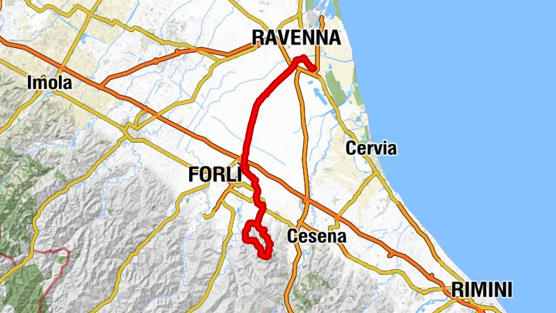 Classe - Chiesa del Suffragio - Chiesa di San Rocco - Chiesa di San Donato in Polenta