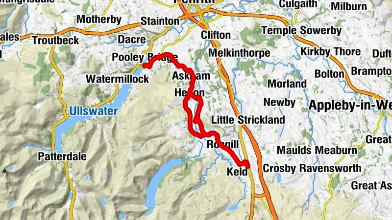 Shap - Rosgill - Bampton Grange - Whale