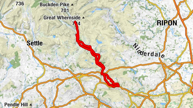 The King's Head - St. Mary's Church - Wisp Hill - Ellishaw Hill