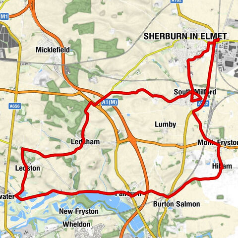 Sherburn-in-Elmet - South Milford - St Wilfrid's - Castleford