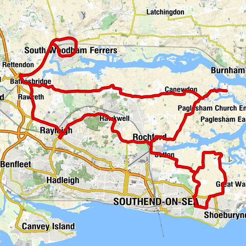 Thorpe Bay - St Mary and All Saints, Stambridge - All Saints, Barling Magna - Trattoria Verde