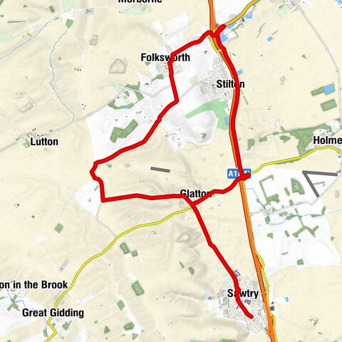 Sawtry - Glatton - Saint Nicholas (Glatton Parish Church) - Sawtry Methodist Church