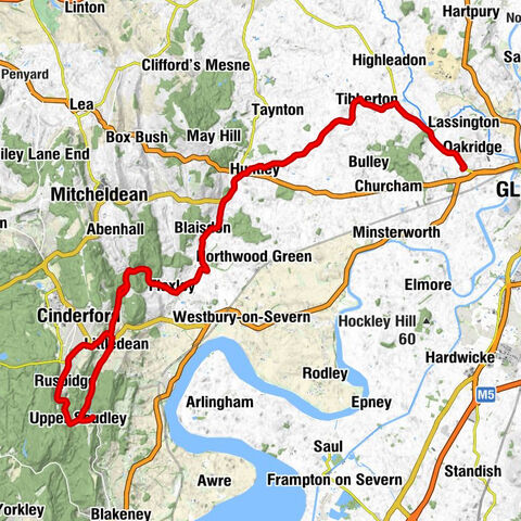 Gloucester - Saint Mary the Virgin - Green Bottom Baptist Chapel - Littledean United Reformed Church