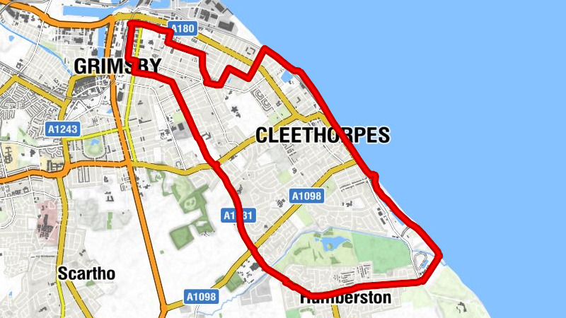 Grimsby Docks - Grimsby - Old Clee - Cleethorpes